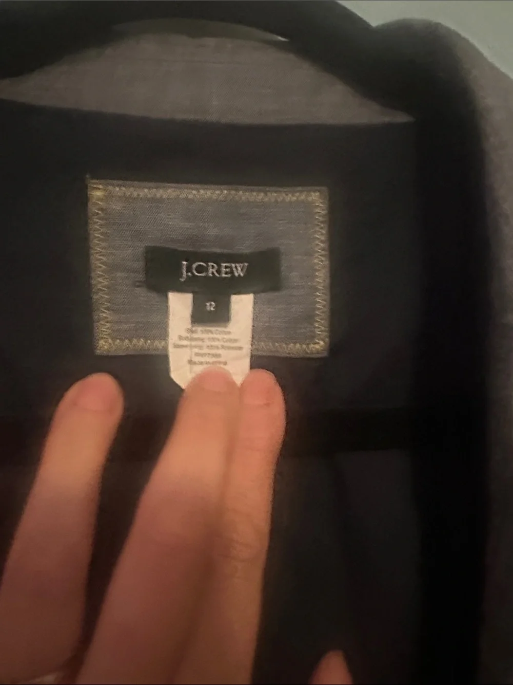 J. Crew Men's Light Gray Casual Linen-Blend Blazer